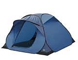 High Peak Pop up Wurfzelt Hyperdome 3, hellblau/blau, 210 x 210 x 130 cm, 10148