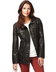 Indigo Collection Pure Cotton Waxy Jacket