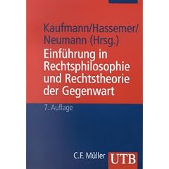 Einführung in Rechtsphilosophie und Rechtstheorie der Gegenwart (Taschenbuch)