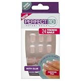 Perfect 10 French Artificial Nails -  American Pink