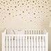190 Picees Star Wall Decals, Matte Vinyl Wall Decals, Nursery Wall Decals, Easy to use, Removable Wall Decals for Kids Baby Girls Boys Bedroom, Home Decor Wall Stickers(Y17) (Matte Gold)