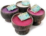 Hawaiian Coconut Shell Candles