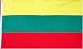 Lithuania National Country Flag - 3 foot by 5 foot Polyester (New)
