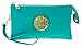 Canal Collection Soft PVC Leather Wristlet With Emblem