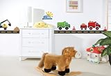 Construction Trucks Loader Road Signs Wall Stickers
