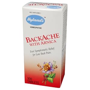 Hyland’s – Backache With Arnica Tablets, 100 tablets