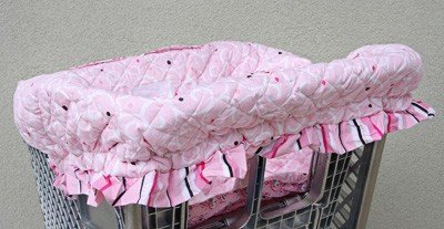 Buy Low Price Caden Lane Light Pink Swirl Shopping Cart Cover ltpinkswirlshopcartcover