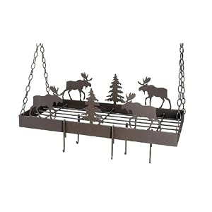 3 Dimensional Moose Pot Rack