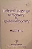 Political language and oratory in traditional society
