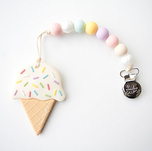 Loulou Lollipop Ice Cream Silicone Teether