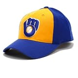 Milwaukee Brewers 1978-85 Road Cooperstown Fitted Cap by American Needle