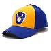 Milwaukee Brewers 1978-85 Road Cooperstown Fitted Cap by American Needle