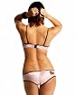 PCD Lipstick Vintage Pintuck Balconet Bra Product Image