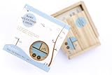 Baby Gift Milestone Cards in wooden keepsake box