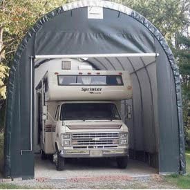 Solarguard Storage Master Building, White, 14'W X 10'H X 24'L