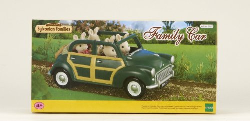 Imagen 3 de Sylvanian Families 2000 - Coche familiar en color verde [Importado de Alemania]