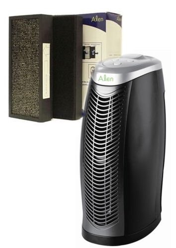 Alen T100 Desktop HEPA Air Purifier w/ T300 Replacement HEPA Air Filters (set of 2) - SET