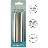 Beadsmith 3 Piece "Whimsy" Punch Set for Stamping Metal 3/16 Inch 5mm