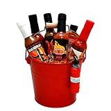 Spice of Life Hot Sauce Gift Basket - Great Gift for Him