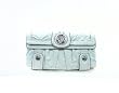 GUESS Media Clutch Handbag White