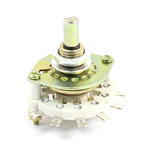 uxcellÂ® 1P8T 1 Pole 8 Position Ceramic Band Channel Rotary Switch Selector