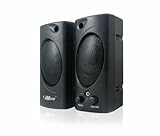 iMicro IMD693B 2.0 Channel Plastic Multimedia Speaker System (Black)