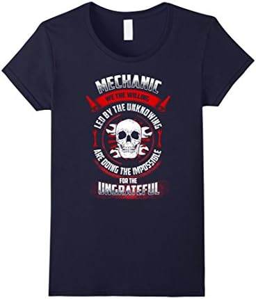 Women's Mechanic, We the Willing  - Mechanic Shirt Small Navy