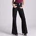Rich & Skinny Lanky Pinstripe Jeans in Black Wash