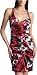 Ruby Rox Junior's Floral Satin Halter Dress