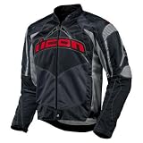 Icon Contra Slate Textile Motorcycle Jacket - Free Shipping - New 2010 (Medium - 2820-1648)