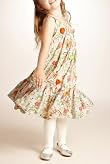 Autograph Pure Cotton Sleeveless Butterfly Maxi Dress [T77-6633M-Z]