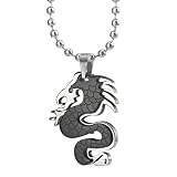 Unique Stainless Steel Dragon Art Mens Necklace Pendant Cubic Zirconium 41E6jDuXLyL. SL160 Unique Stainless Steel Dragon Art Mens Necklace Pendant Cubic Zirconium