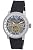 GV2 by Gevril Men's 4040R Powerball Black Rubber Sub-Second Big Date Watch from GV2 by Gevril