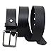 Kaleido Men Classic Dress Leather Belt Genuine Leather with Single Prong Buckle