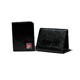 Mark Martin #6 NASCAR Tri-Fold Leather Wallet - Black