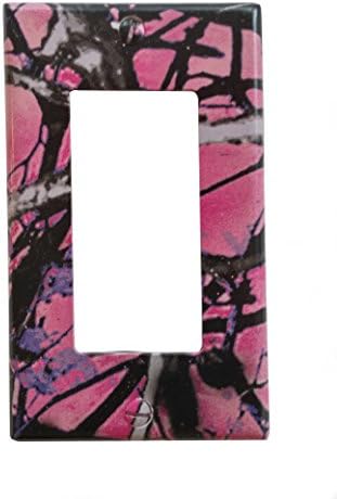 Muddy Girl Moon Shine Camo Single Rocker or GFI Cover FM