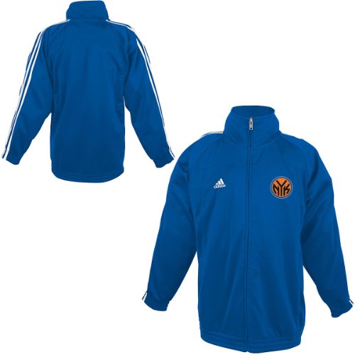 Adidas New York Knicks Youth (Sizes 8-20) 3-Stripe Track Jacket Medium