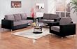 City Drive Sofa and Love Seat By Coaster Furniture With Silver Shipping