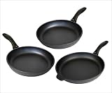 Swiss Diamond 8, 10 and 11 Inch Open Fry Pans