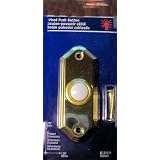 Buy ABC Products - Heath Zenith Wired ~ Brass Lighted - Door Chime  Bell Button... by dist by e & h company