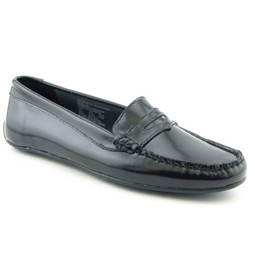 Sebago Women's Lucerne Loafer,Black Patent,9 M US