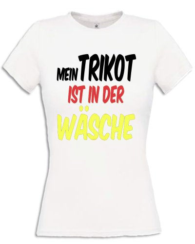 DEUTSCHLAND FANSHIRTS MEIN TRIKOT IST IN DER WÄSCHE 1027(F) Gr. XL