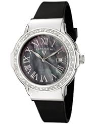 Swiss Legend Womens 20032D-01 South Beach Collection Diamond Accented Black Watch