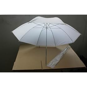 Neewer TWO Professional Photography 33" 83cm Studio Lighting Reflective Flash Translucent White soft Umbrella