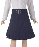 Belted Scooter With Ruffle