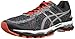 ASICS Men's Gel Kayano 22 Lite Show Running Shoe, Carbon/Silver/Cherry Tomato, 12 M US