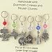 KnitWit Momma - Pewter Stitch Markers - Garden