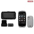 Samsung M850 Instinct HD Combo Trans. Clear Silicon Skin Case Faceplate Cover + Black Horizontal Leather Pouch for Samsung M850 Instinct HD + Free LiveMyLife Wristband