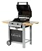Aurora 2 Burner Hooded BBQ -Sleek traditionally designed feature packed hooded BBQ to include integral piezo ignition, porcelain enamelled cooking grill & griddle. Easy clean food prep area.
