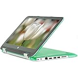 iPearl mCover Hard Shell Case for 13.3" HP Pavilion X360 13-a0xx series 2 in 1 Convertible Touchscreen laptops (Green)